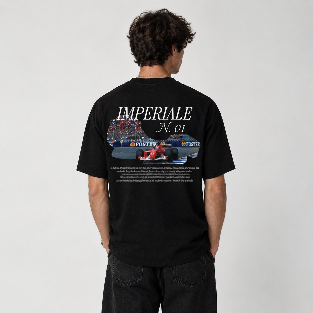 O Barão Vermelho visto por trás em modelo